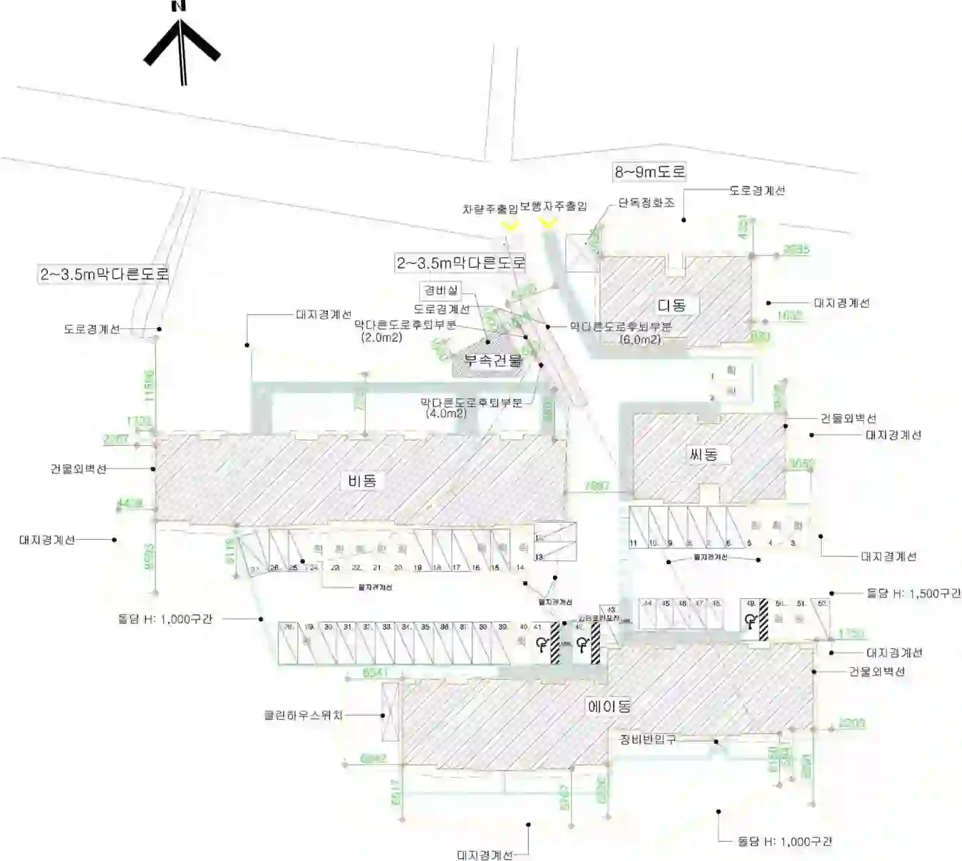 오라2차 미듬아뜨리에 배치도 이미지
